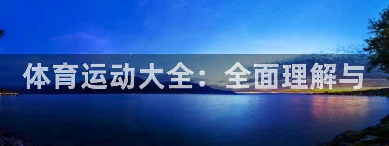 MK体育官方正版app集团logo：体育运动大全：全面理解与